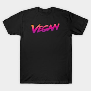 80s Retro Vegan Shirt T-Shirt